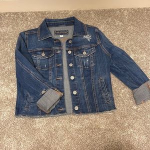 Cropped Jean Jacket
